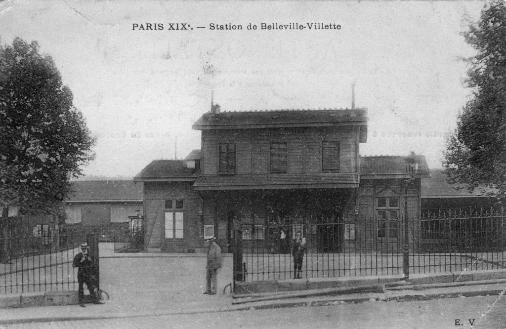 Gare Belleville-Villette Petite Ceinture