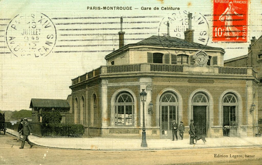 Carte postale Gare Montrouge-Ceinture