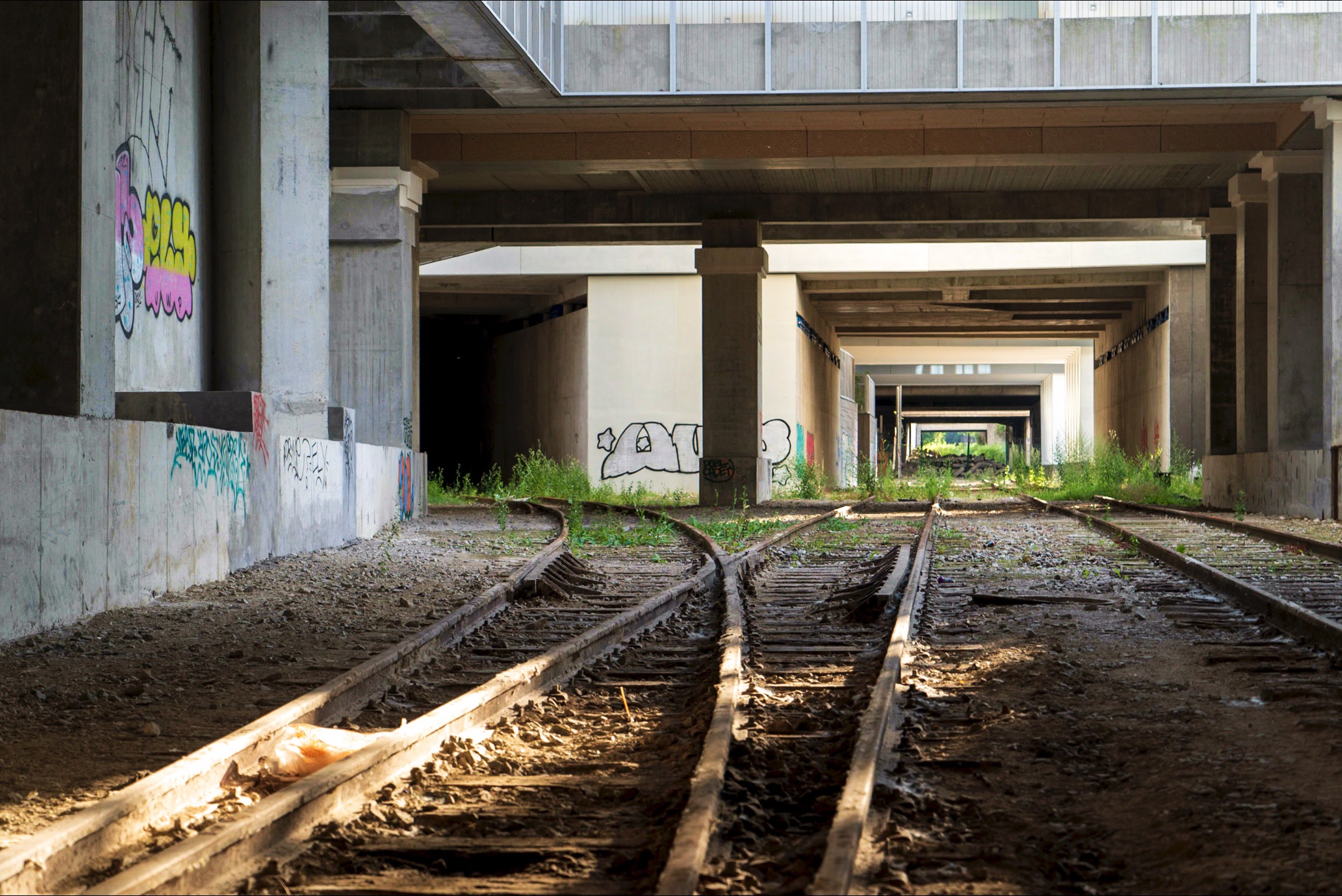 Petite Ceinture raccordement de la Chapelle déposé