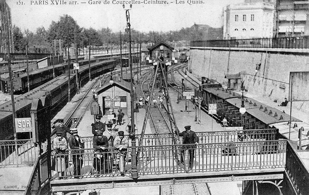 Service voyageurs Petite Ceinture Courcelles-Ceinture